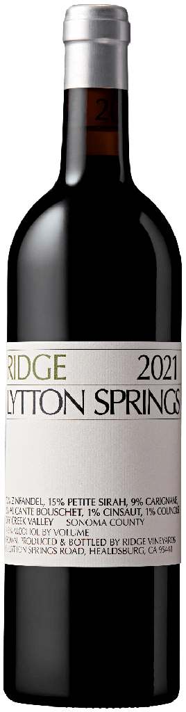 Ridge, Lytton Springs, 2021