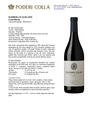 Barbera dAlba Costa Bruna DOC, Poderi Colla