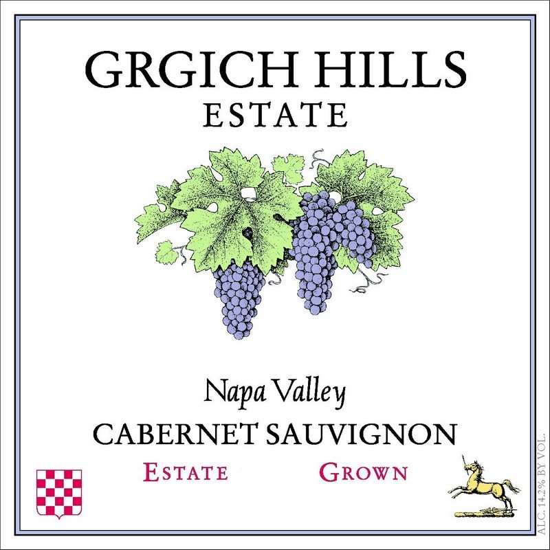 Cabernet Sauvignon Etched Napa, Grgich Hills Estate (Magnum)