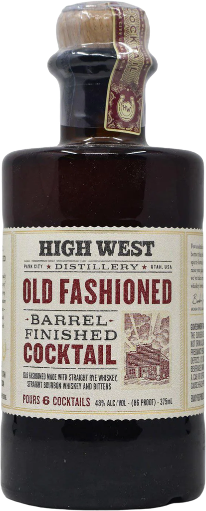High West, Ready-To-Drink Old Fashioned