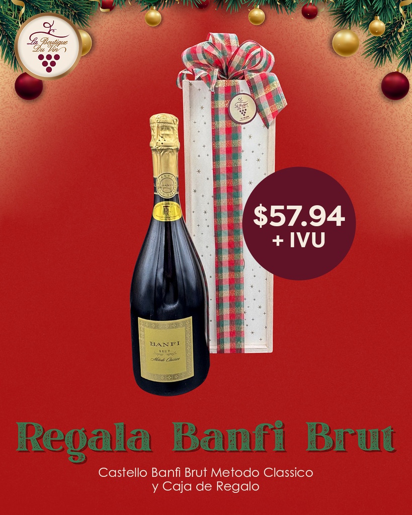 Canasta Regala Banfi Brut