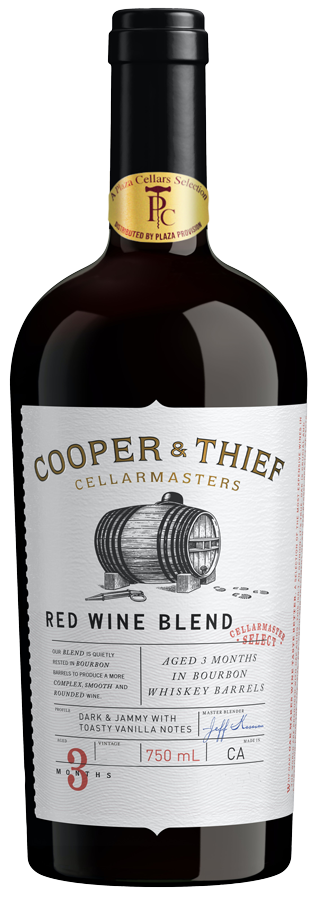 Cooper and Thief Cellarmasters, Bourbon Barrel Red Blend, 2022