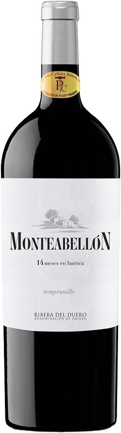 Monteabellon, 14 Meses en Barrica Tempranillo, 2022