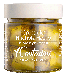 Contadini "Crudaiola" Artichoke Hearts in Extra Virgin Olive Oil