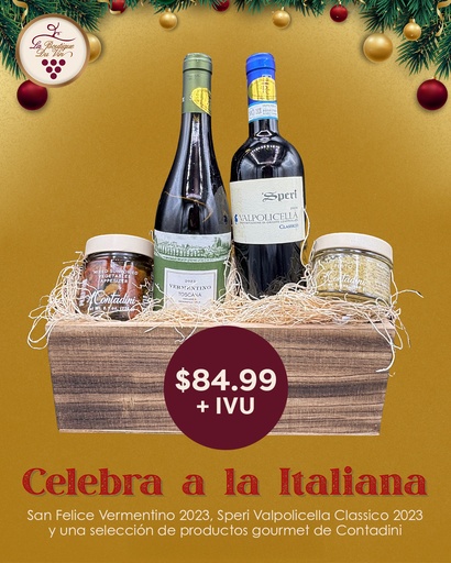 [001058] Canasta Celebra a la Italiana